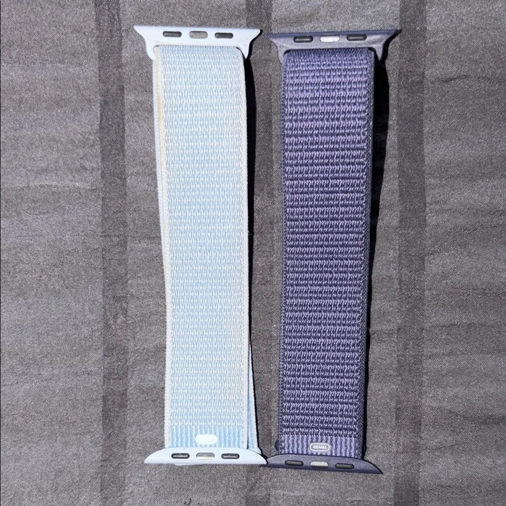 Apple Watch Bands - Sky Blue and Deep Purple